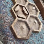 ظروف مزه چوب گردو