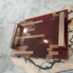 سینی چوب و رزین